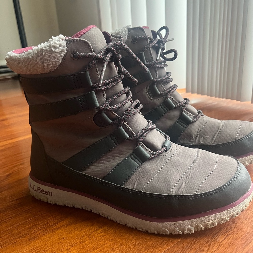 L.L. Bean Tek 2.5 Waterproof Ultralight Insulated Women Size 10 Winter Boots